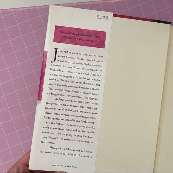 โ๏ธ5 for $20โ๏ธ Trading Up by Candace Bushnell Hardcover Book - Picture 2 of 4